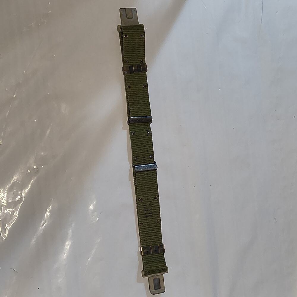 Vintage US Military LC-2 Pistol Utility Web Belt Large Nylon Medium Waist Gear